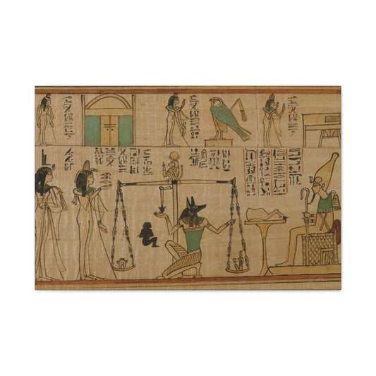 Book of the Dead, Spell 125, The Weighing of the Heart, Judgement of Osiris