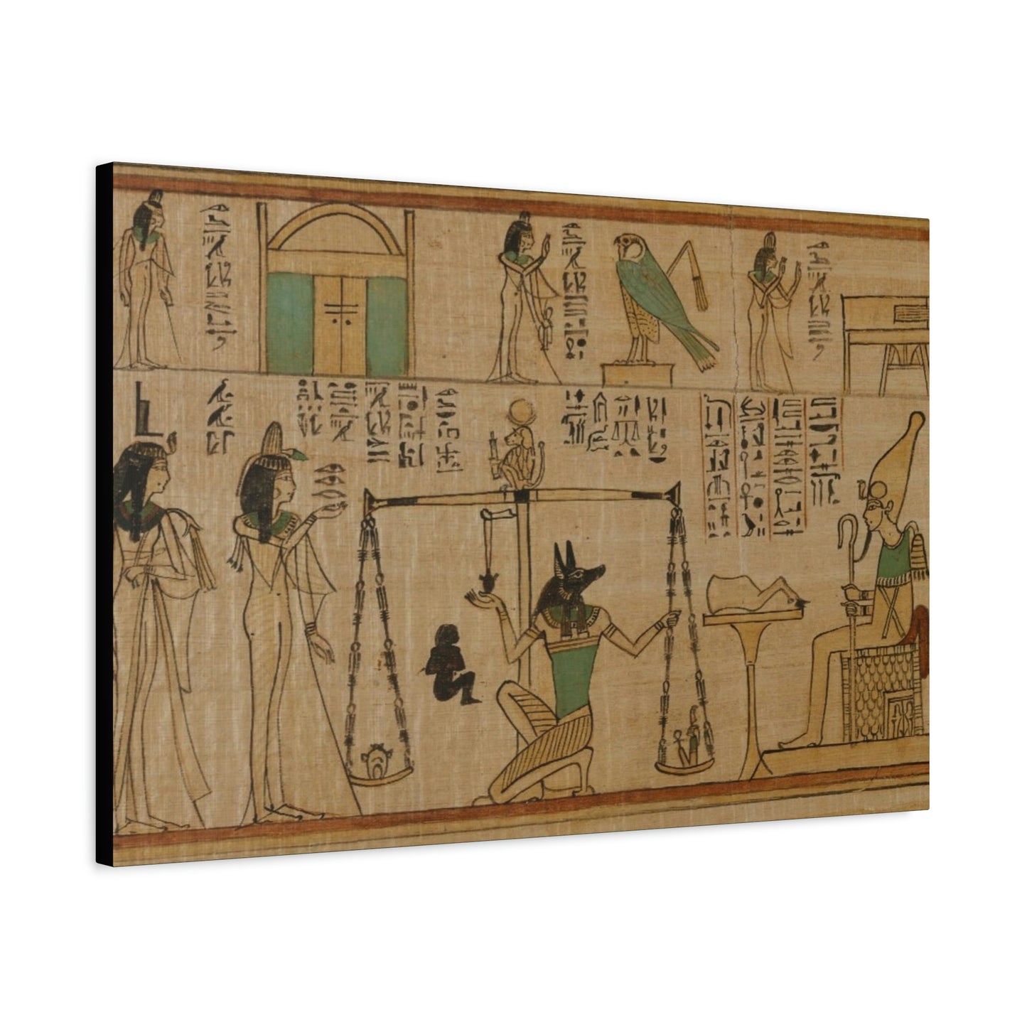 Book of the Dead, Spell 125, The Weighing of the Heart, Judgement of Osiris